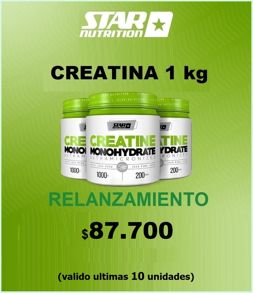 Creatina Monohidrato 1 kg STAR