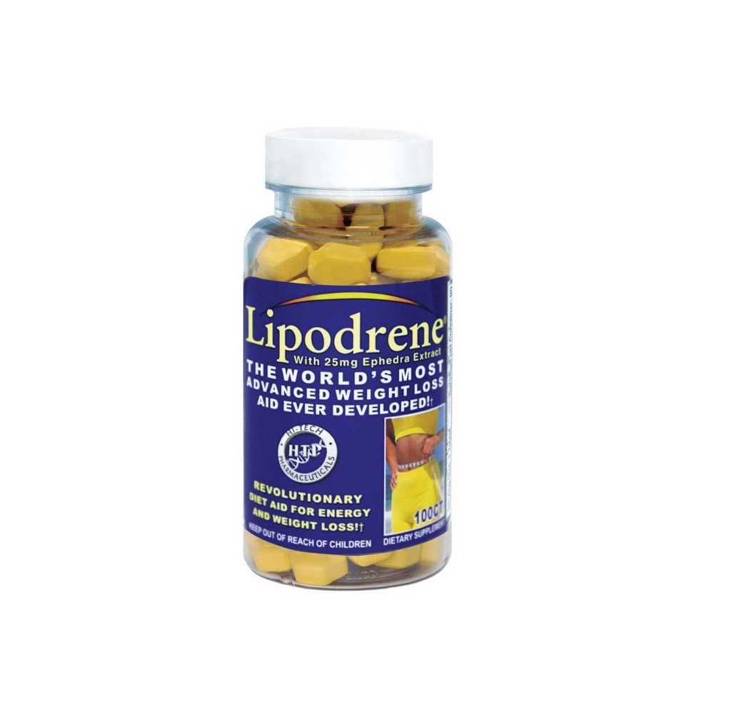 Lipodrene 100 caps Hi-tech (Potente quemador)